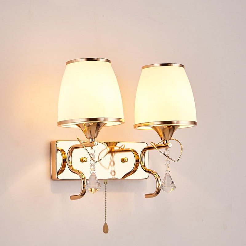 Elegant Double Shade Wall Sconce