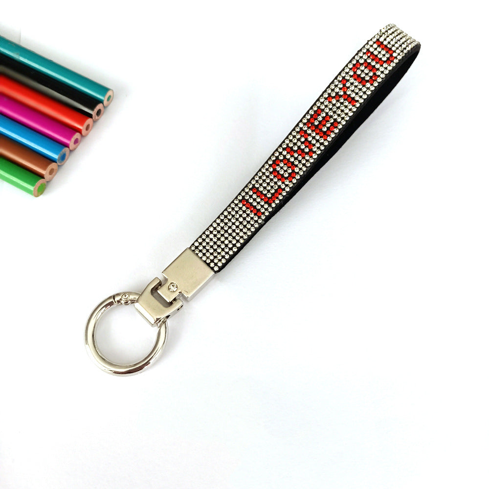 Elegant Rhinestone Keychain Kalsten