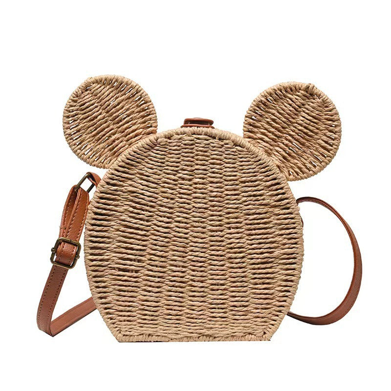 Women's shoulder bag with playful ear design Kalsten