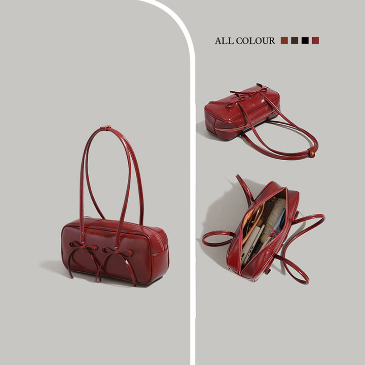 Stylish Leather Tote Kalsten