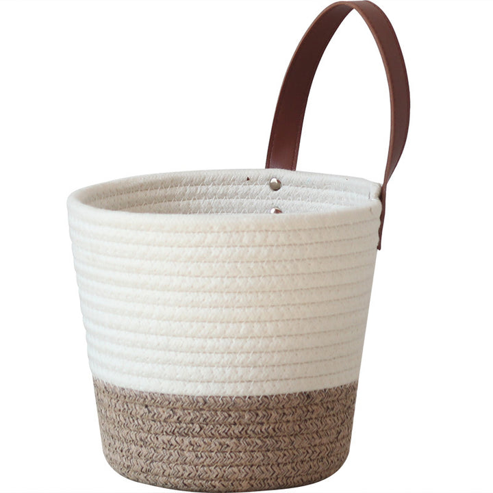 Handcrafted storage basket Kalsten