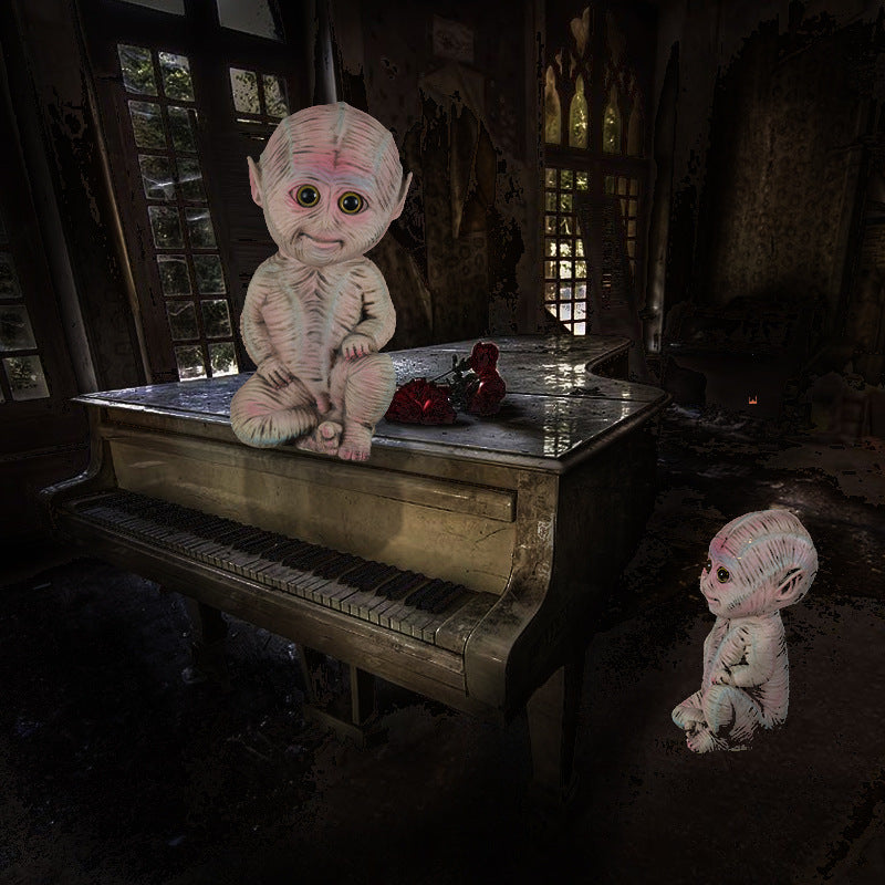 Realistic Baby Alien Figurine Kalsten