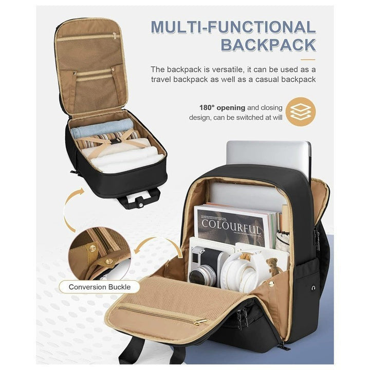 Versatile Laptop Backpack with Multiple Compartments Kalsten