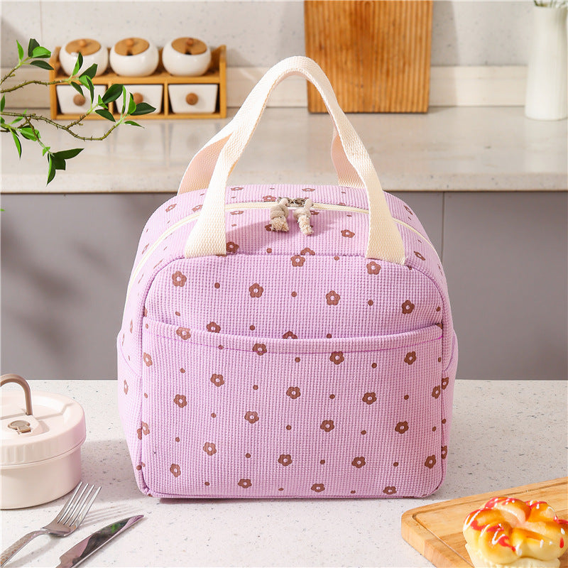 Insulated Strawberry Print Lunch Cooler Bag Kalsten
