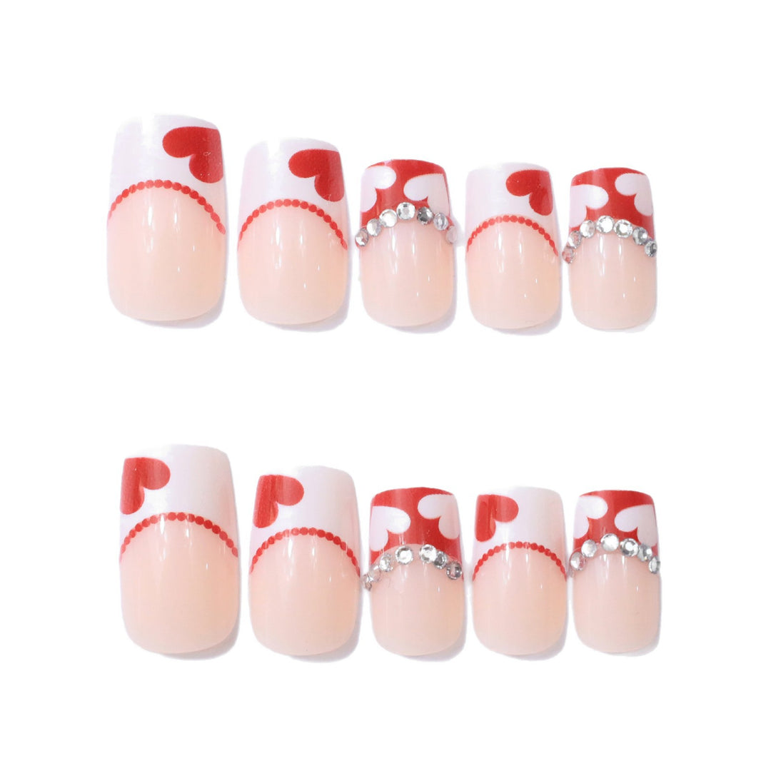 Artistic Valentine-Inspired Nail Art Enhancements Kalsten