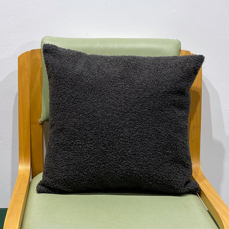 Cuddle cushion with teddy fleece cover and soft polyester filling Kalsten