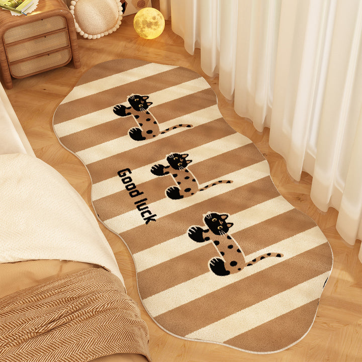 Modern Wavy Shape Area Rug