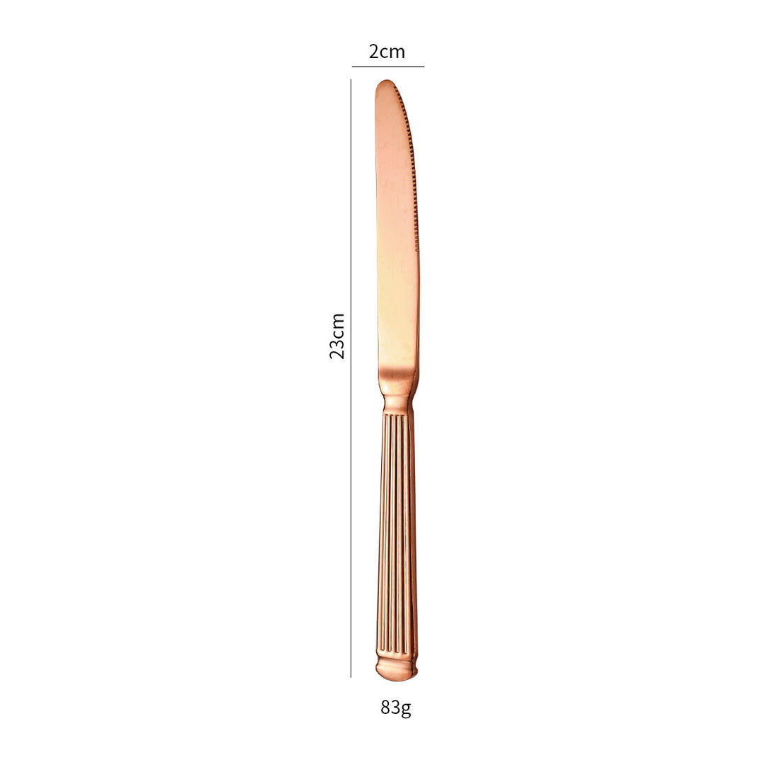 Elegant dessert spoon with exclusive surface design Kalsten