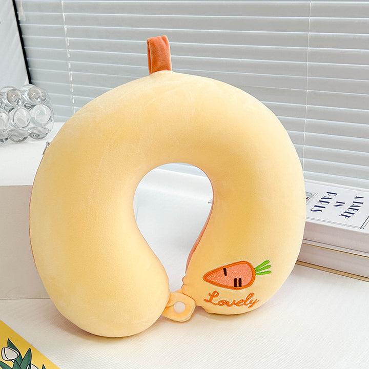 Women Neck Support Pillow with Artistic Animal Design Kalsten