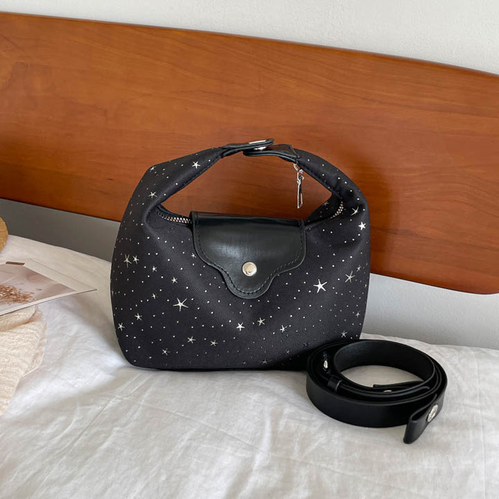 Stylish Starry Print Hobo Bag