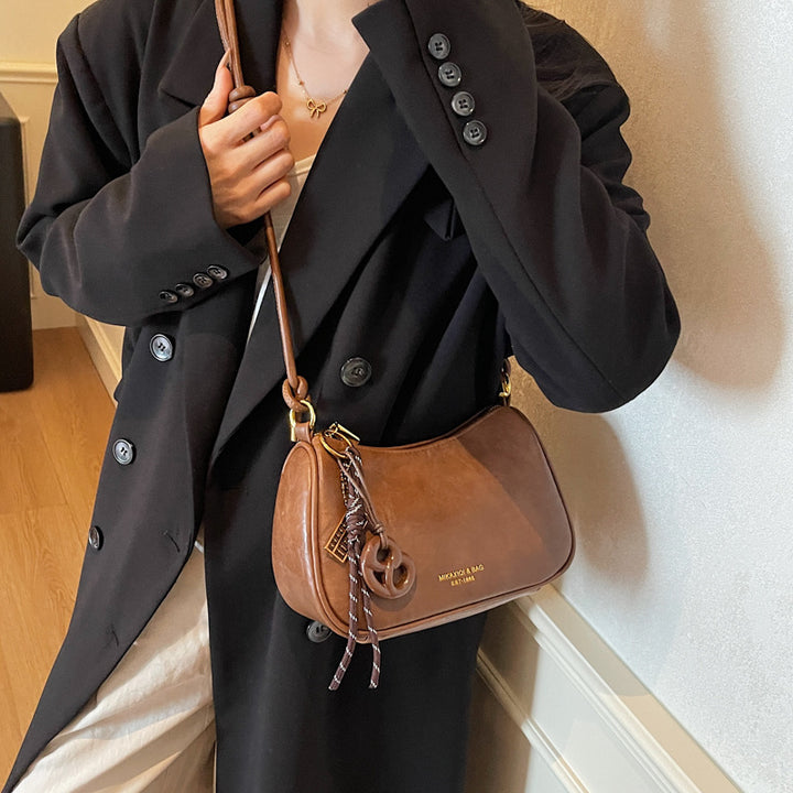 Fashionable Leather Shoulder Bag Kalsten