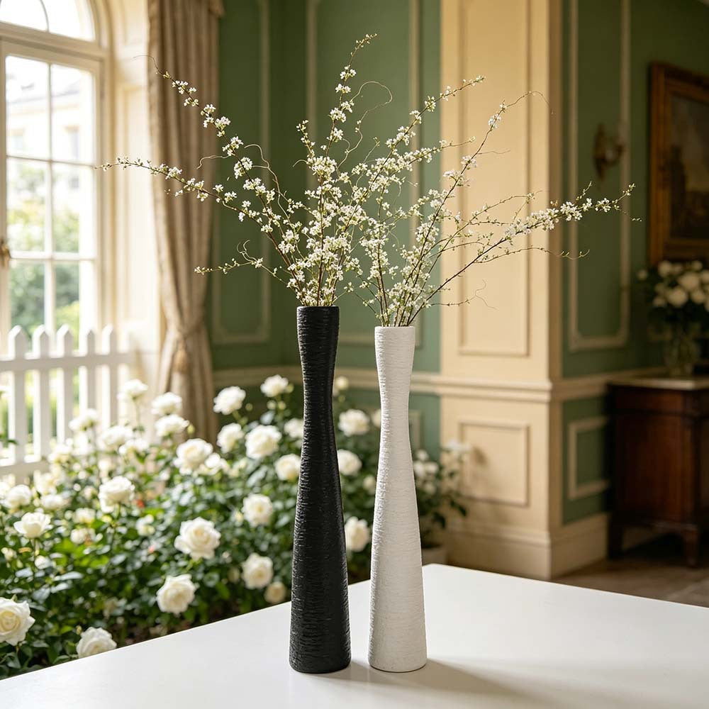 Modern Textured Ceramic Flower Vase Kalsten