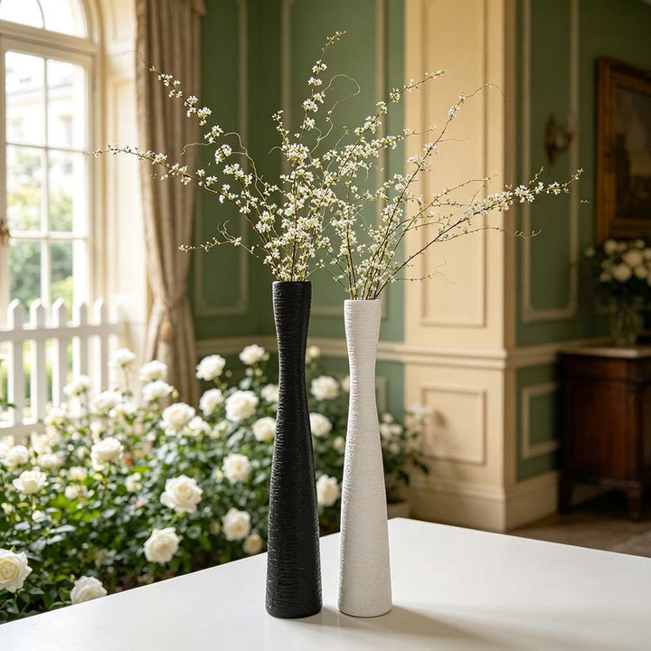 Modern Textured Ceramic Flower Vase Kalsten
