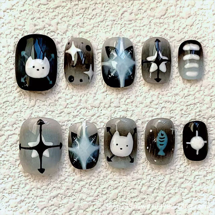 Playful Artistic Nail Art Design Set Kalsten