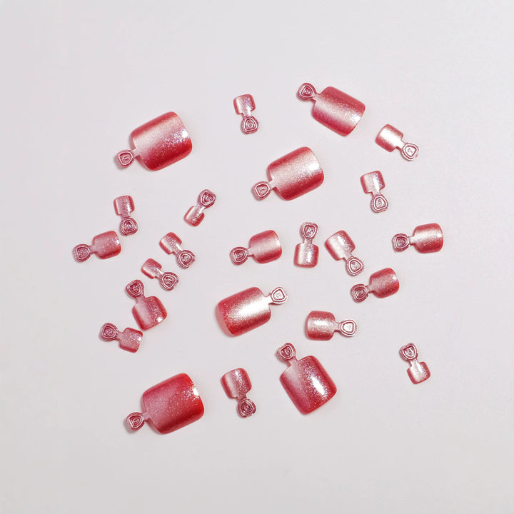 Decorative Glitter Press-On Nail Set Kalsten