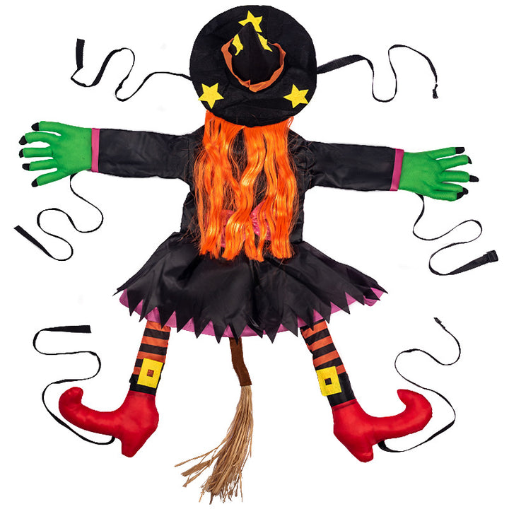 Outdoor Hanging Witch Decoration Kalsten