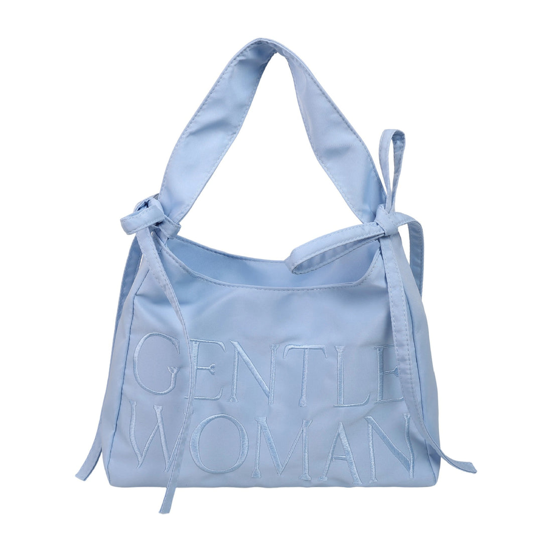 Stylish Satin Bucket Bag Kalsten