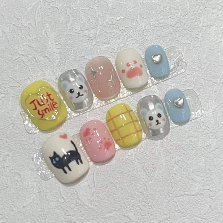 Cute Animal Design Nail Art Set Kalsten