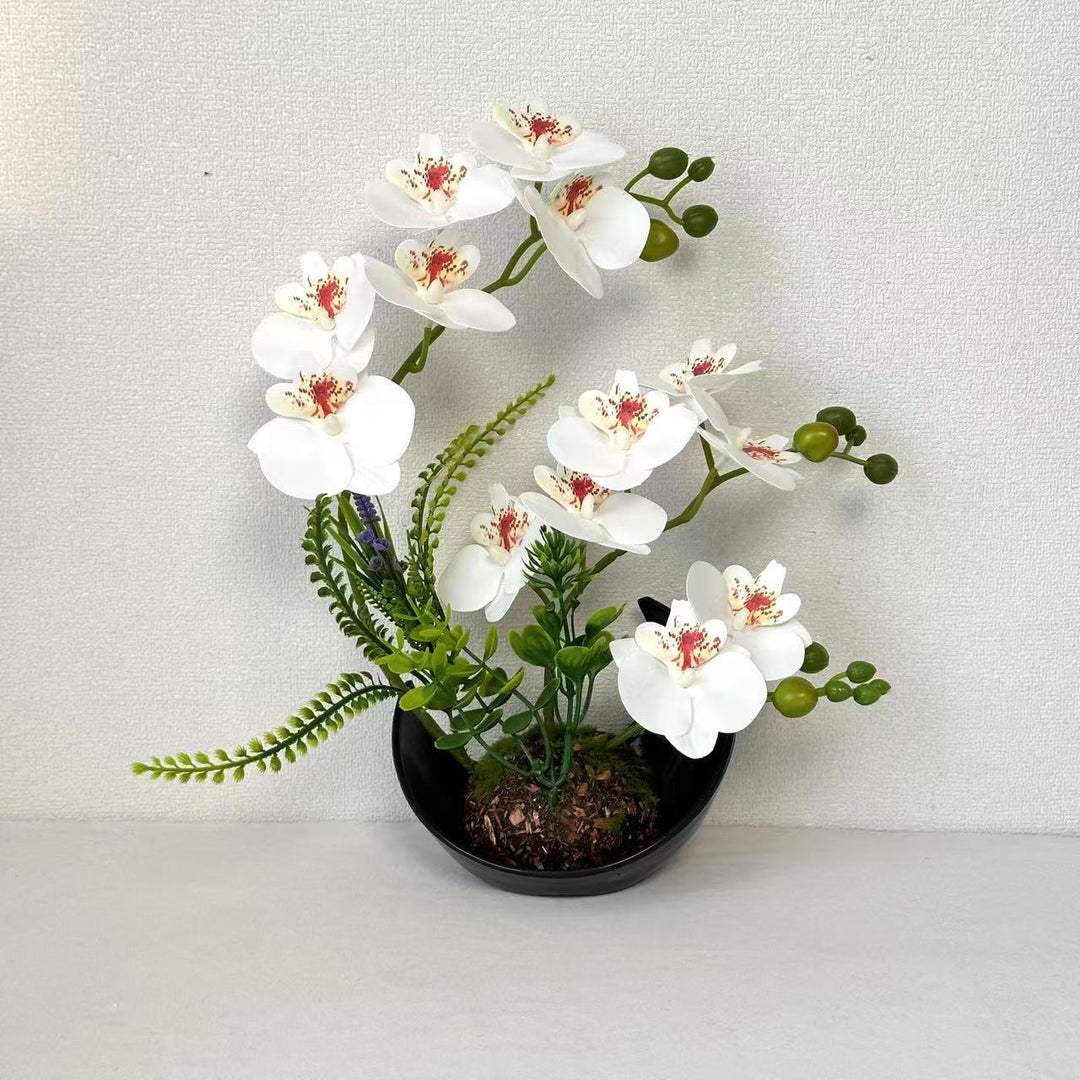 Lifelike Orchid Arrangement