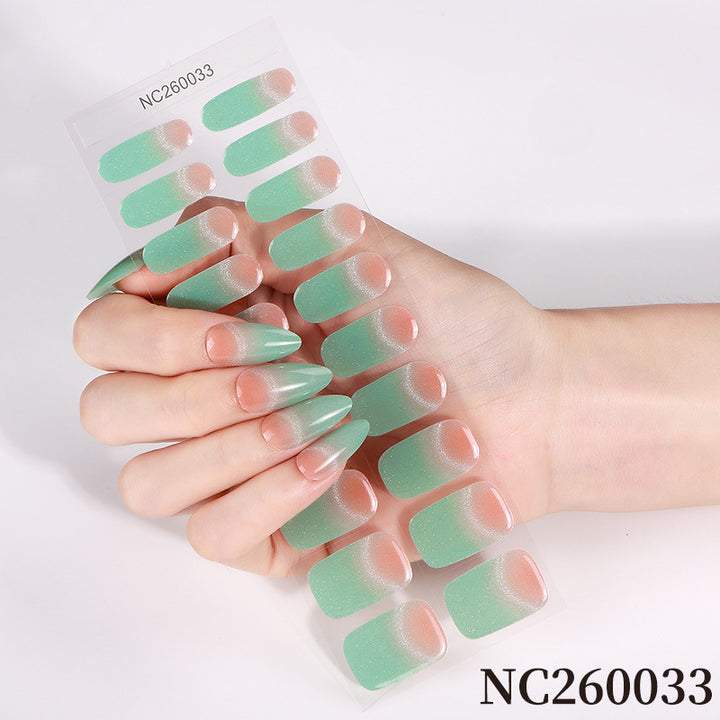 Premium Floral Press-On Nail Art