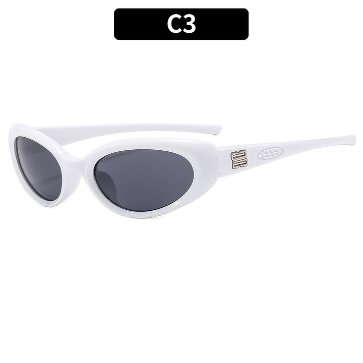 Futuristic Cat-Eye Sunglasses