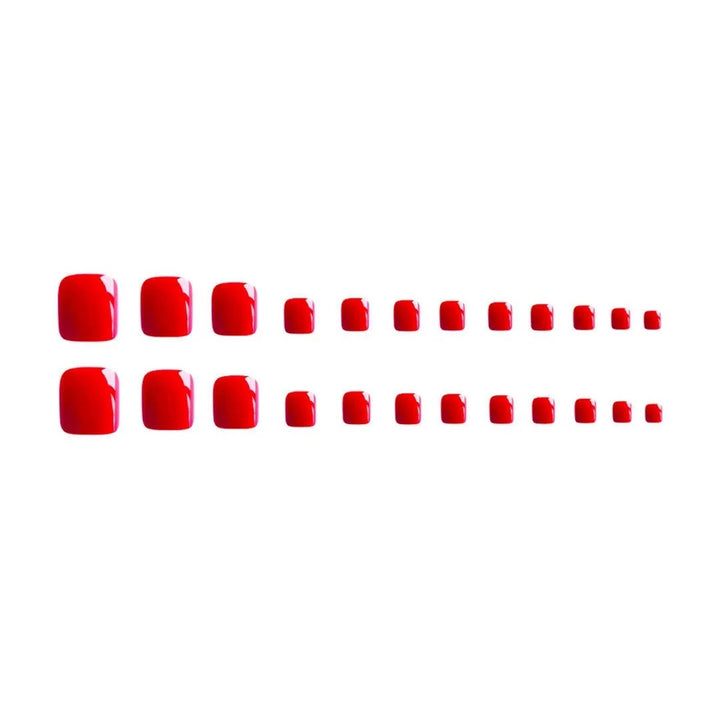 Glossy Press-On Nail Set Kalsten