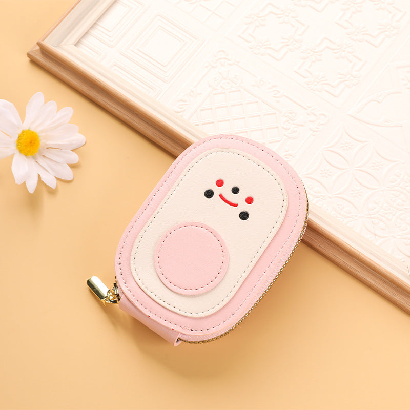 Cute Character Zippered Coin Purse Kalsten