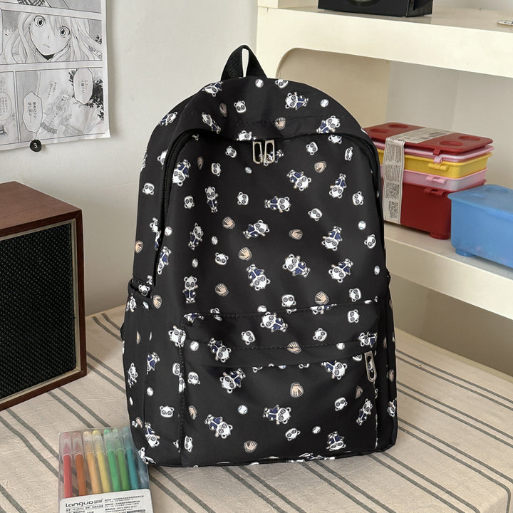 Playful Panda Print Backpack Kalsten