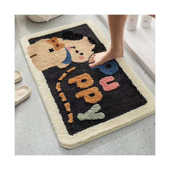 Cute Cartoon Dog Bath Mat Kalsten