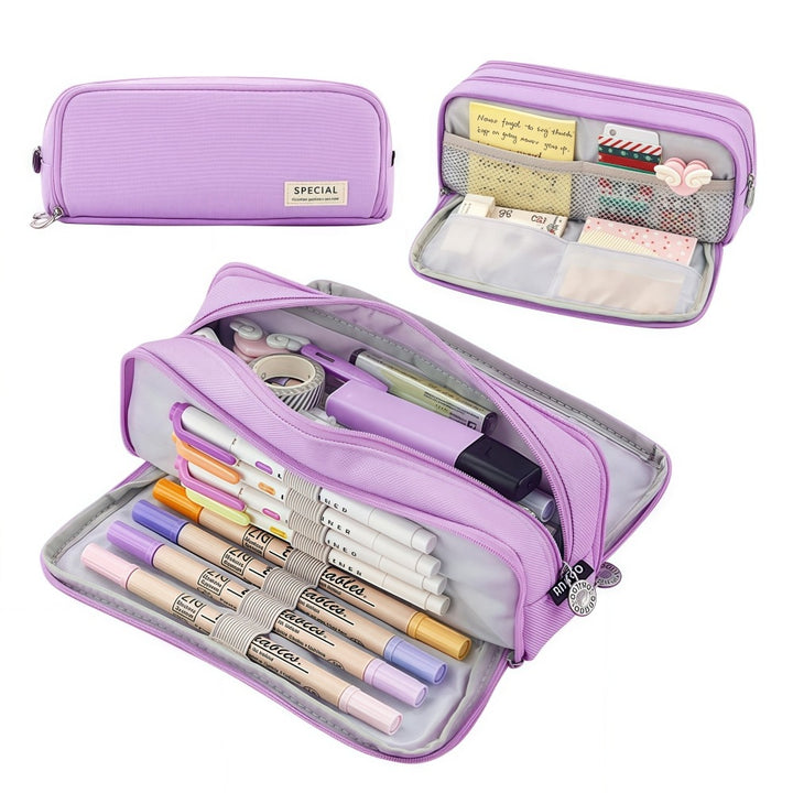 Versatile Multi-Compartment Pencil Case Kalsten