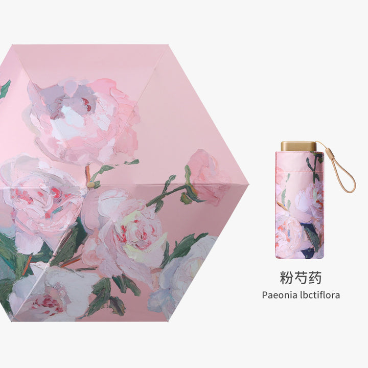 Women's elegant folding umbrella with floral patterns Kalsten