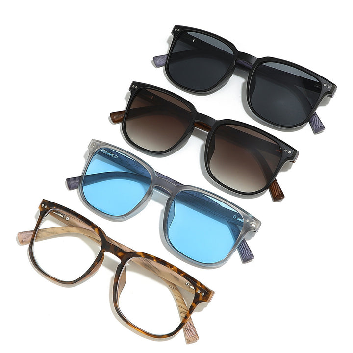Retro-Style Square Frame Sunglasses Kalsten