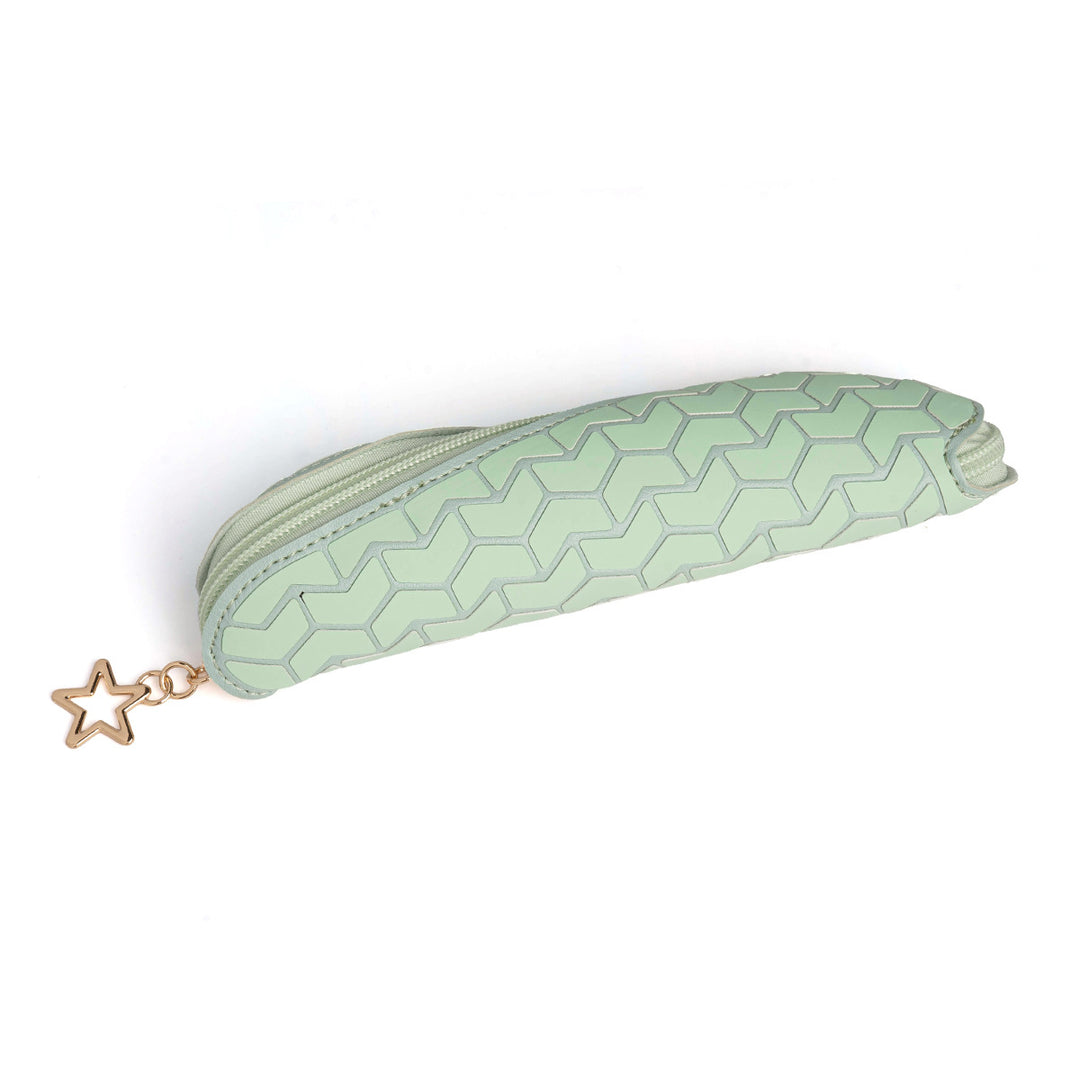Stylish Geometric Patterned Pencil Case Kalsten