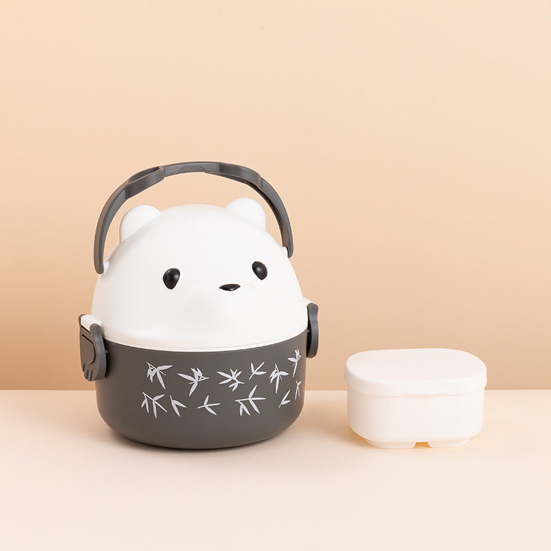 Cartoon Animal-Themed Lunch Container