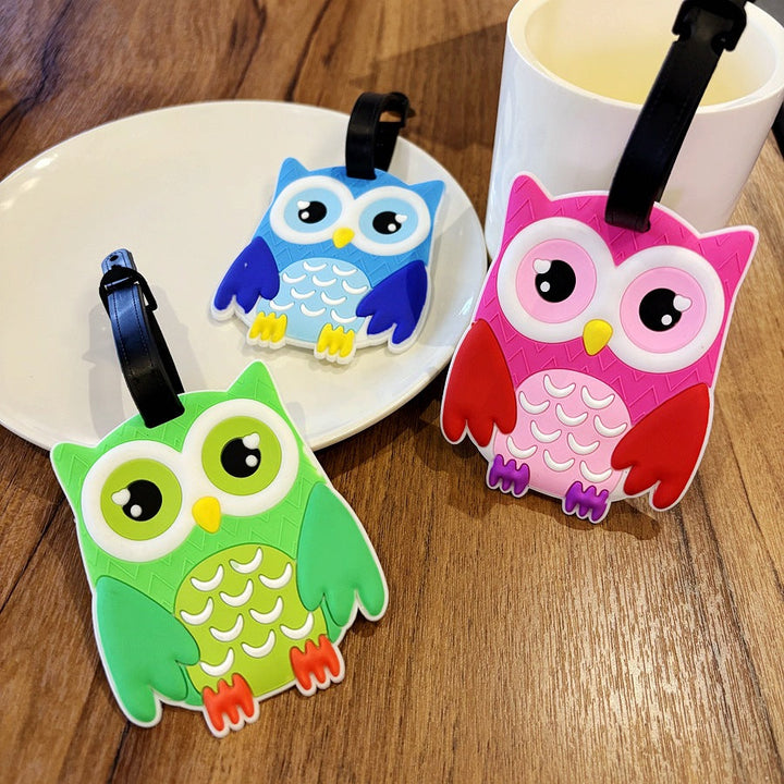 Cute Owl-Shaped Luggage Tag Kalsten