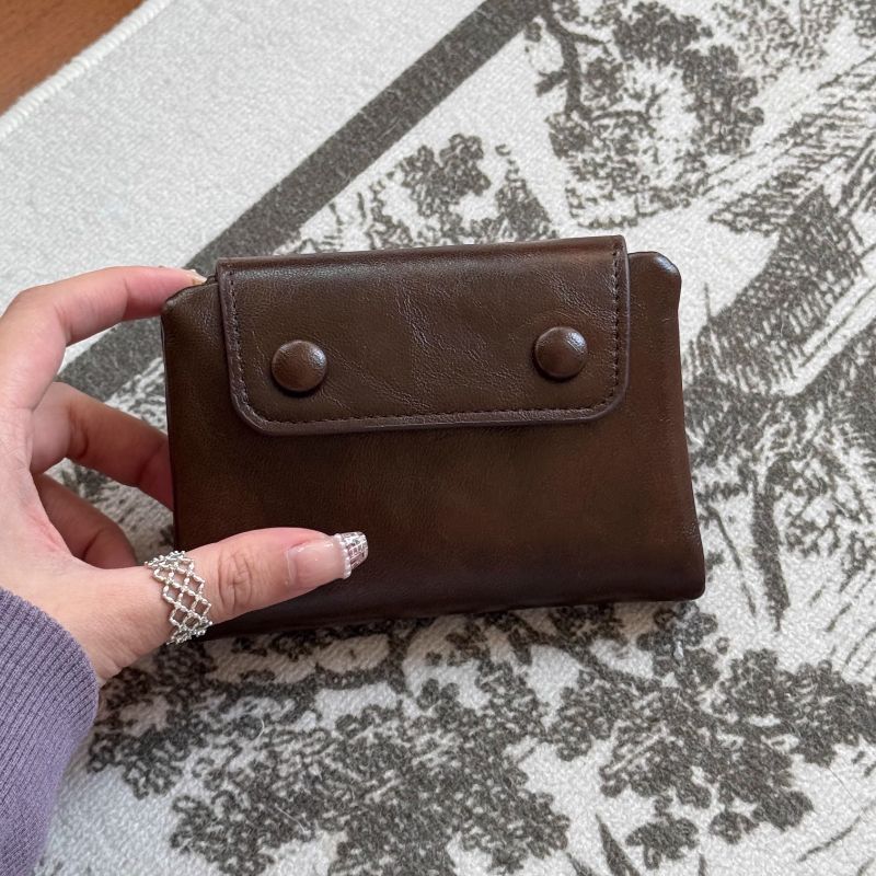 Stylish Compact Leather Cardholder Kalsten