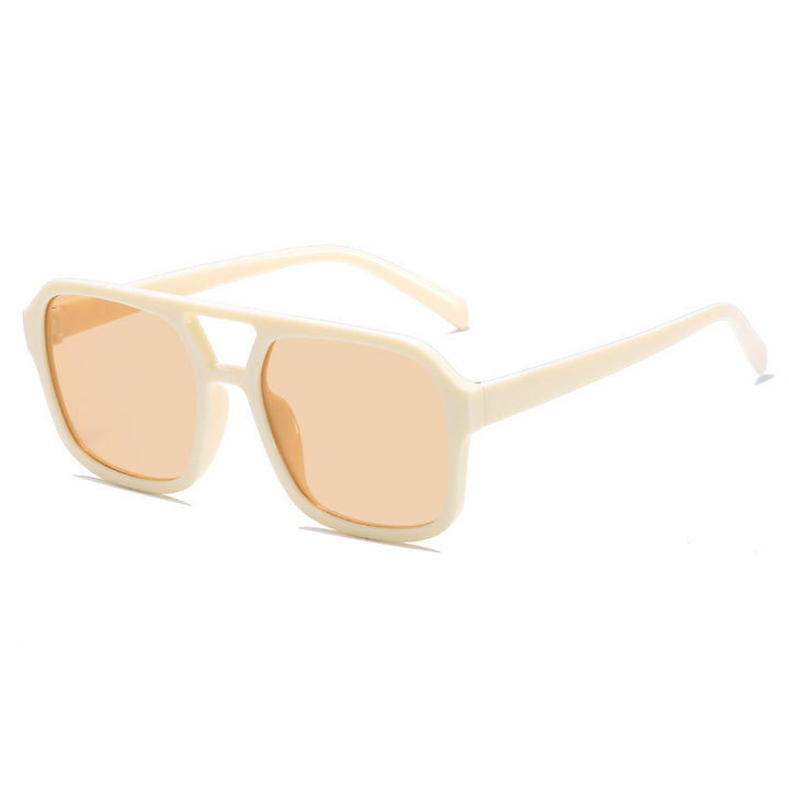 Clear Lens Square Frame Sunglasses Kalsten