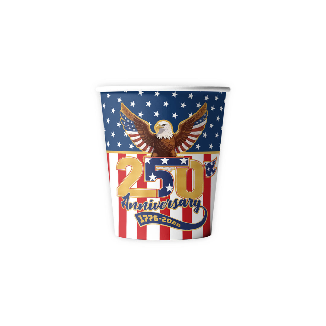 Unisex decorative paper napkins set anniversary motif USA square disposable Kalsten