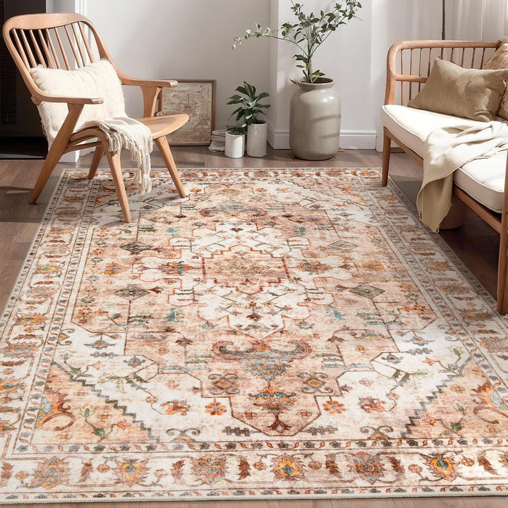 Floral Pattern Area Rug