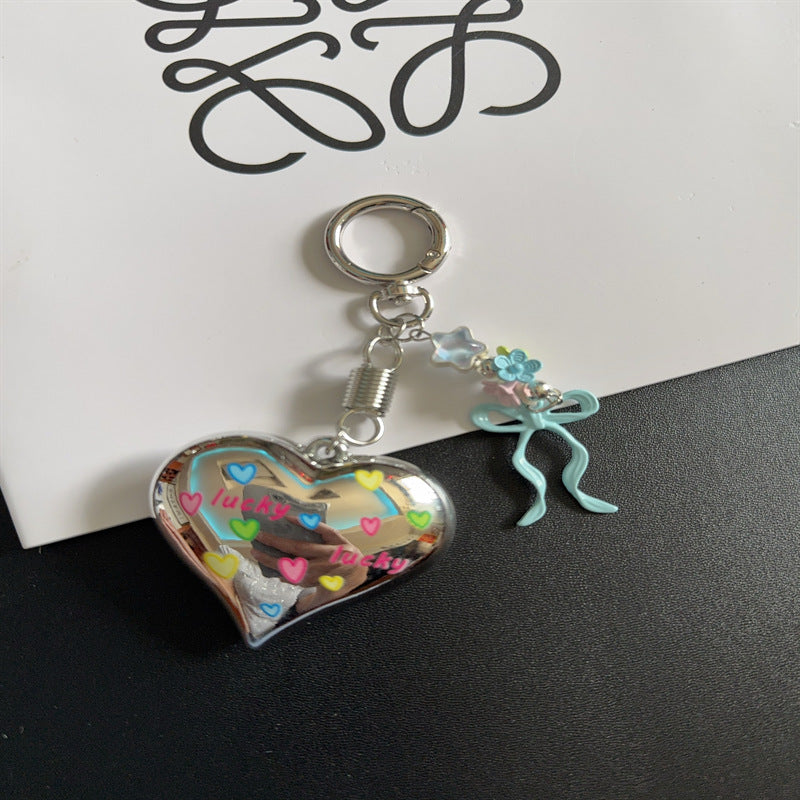 Charming Heart-Shaped Keychain Kalsten