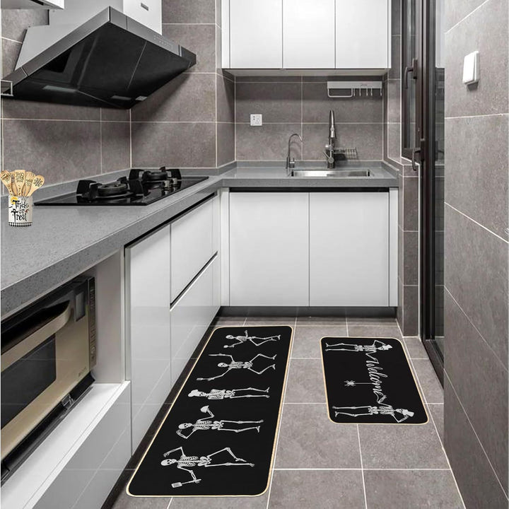 Halloween-Themed Kitchen Mat