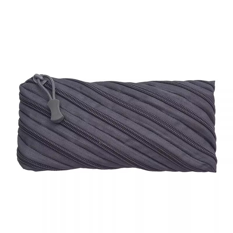 Stylish Canvas Zippered Pencil Case