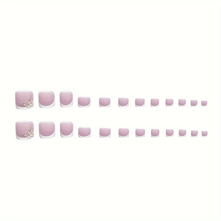 Floral Embellished Nail Art Set Kalsten