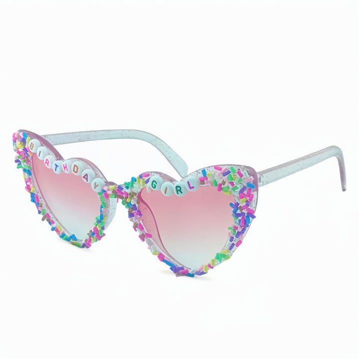 Decorative Heart-Shaped Sunglasses Kalsten