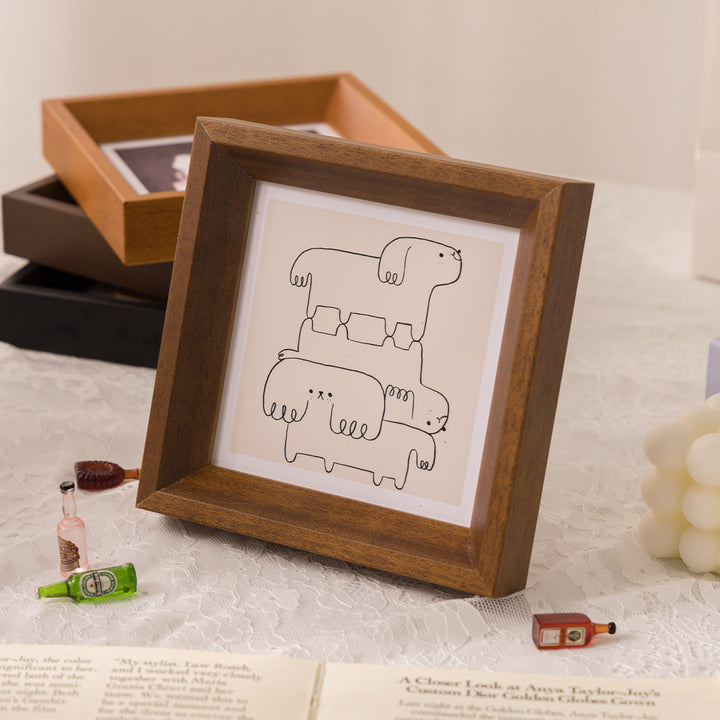 Artistic Fruit-Themed Picture Frame for Home