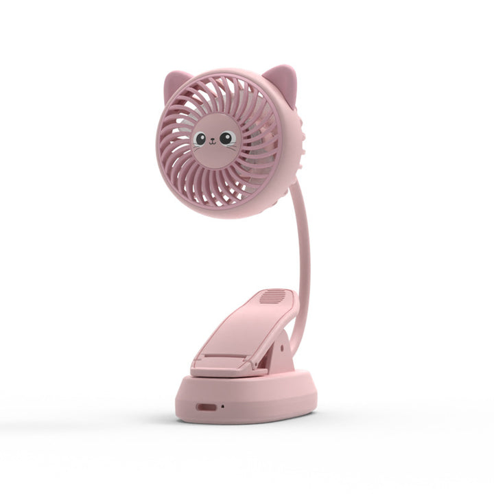 Cute Animal-Themed Clip-On Fan Kalsten