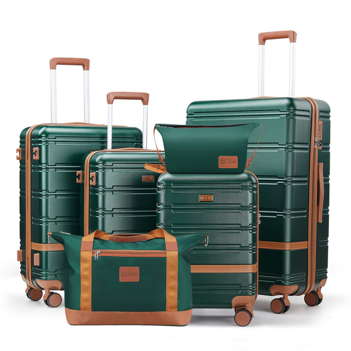 Unisex Comprehensive Hard Shell Luggage Set Kalsten