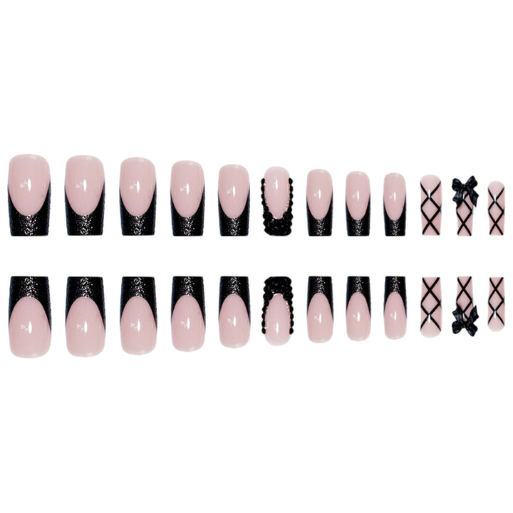 Stiletto Nail Art Extensions with Decorative Accents Kalsten