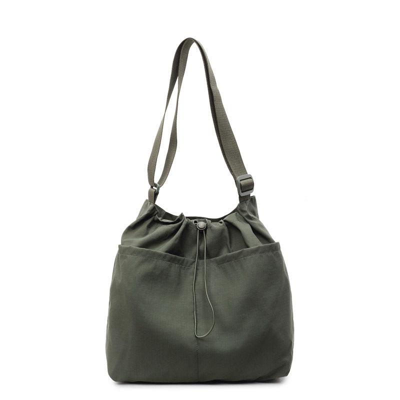 Adjustable Drawstring Shoulder Bag Kalsten