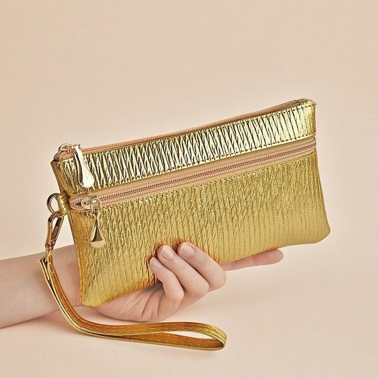 Elegant Clutch With Practical Wrist Strap Kalsten
